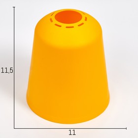 Плафон Цилиндр Е14/27 Желтый 4931331