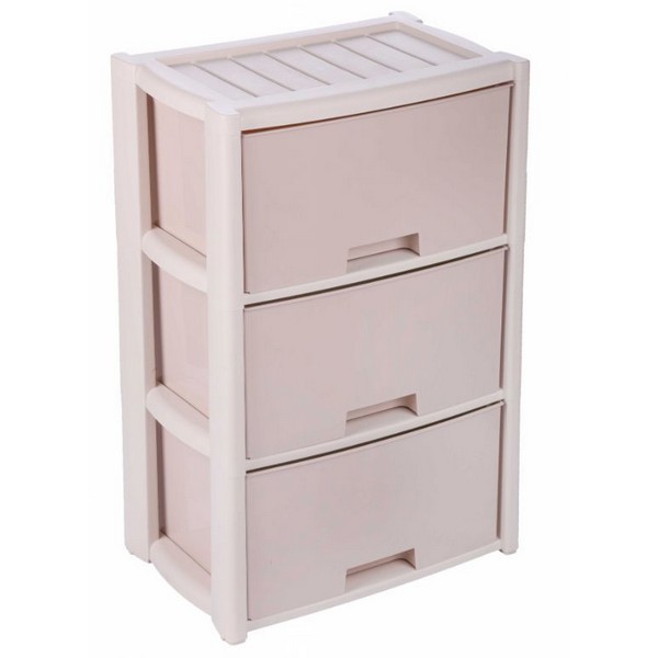 Комод 3секции "Колорит" беж М7833