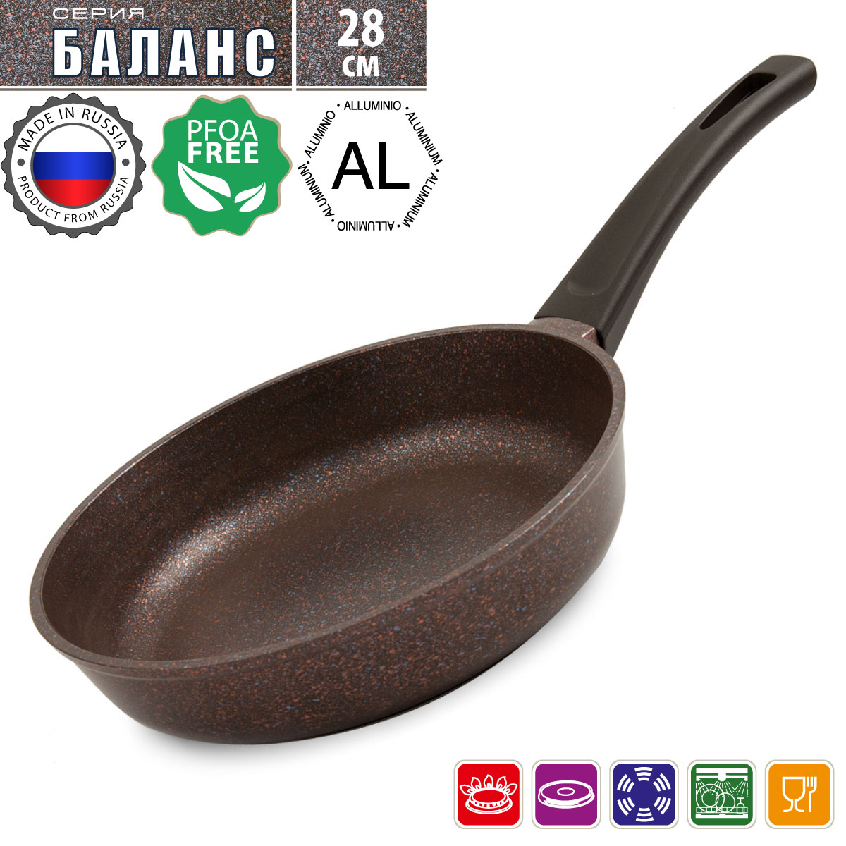 Сковарода 24см Тима Баланс БС-124