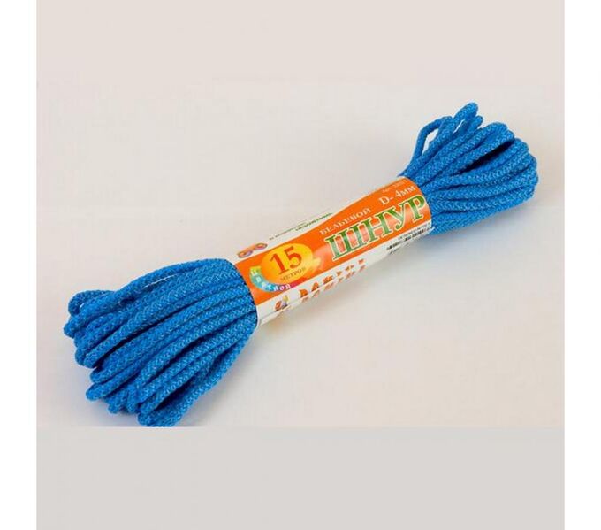 Шнур д/белья 15м Д3мм цветной