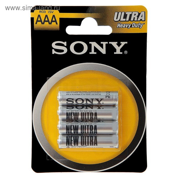 Батарейка SONY R6 008136