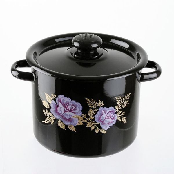 Кастрюля 5,5л Синий цветок 1610.36