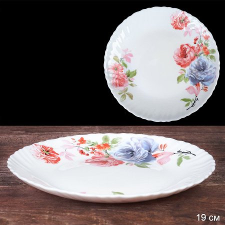 Тарелка 190мм Синяя роза 679866