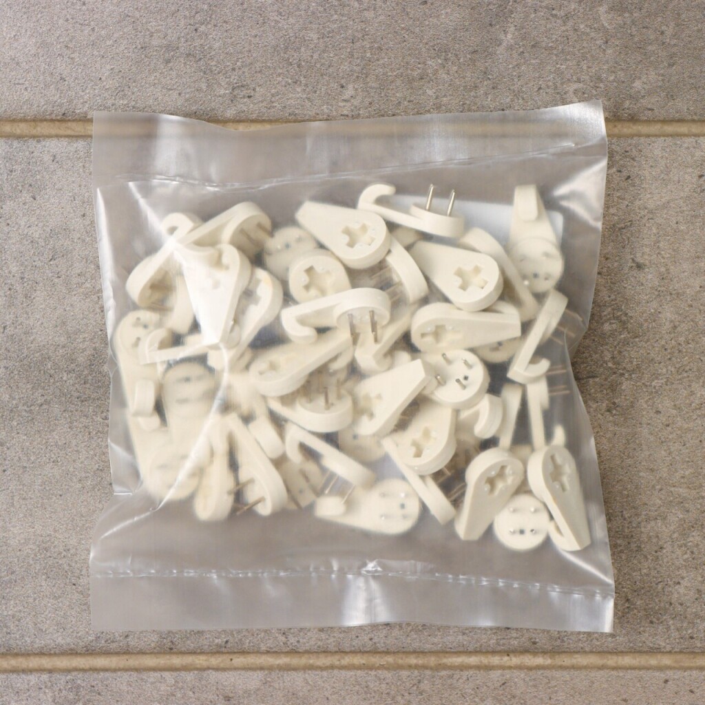 Крючок навесной 10шт мет/пласт К10 732860