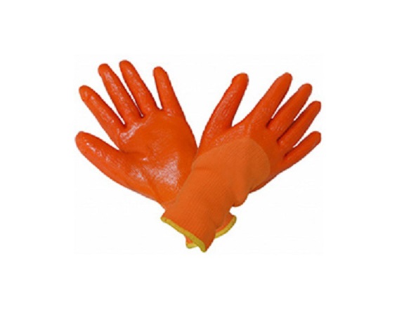 Перчатки утепленные с ПВХ налод. Цитрон Зима Хозяин