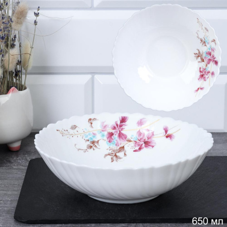 Салатник 650мл 175мм Колибри TW-70 (7288) 721921