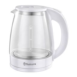 Эл.Чайник 1,8л белый.SA-2734W Зил-Гарант