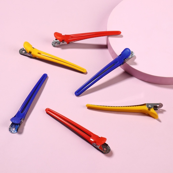 Зажим д/волос 1шт 5393643