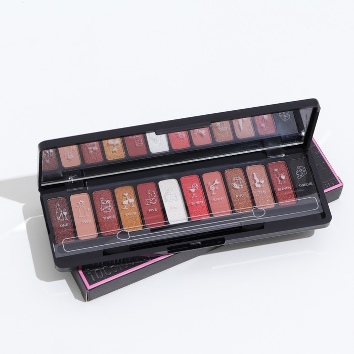 Набор теней д/век 12цв 7334892