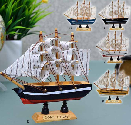 Макет парусного Корабля 10*12см 080745