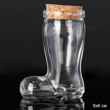 Банка д/специй 8*6см Сапог 685220