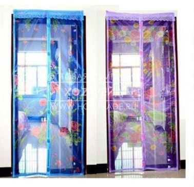 Штора "Москитная" с/рисунком 100*210см RK-4703 001515