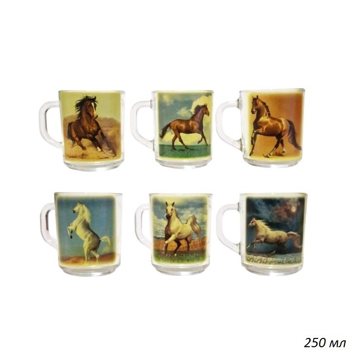 Кружка 350мл Конь 749343