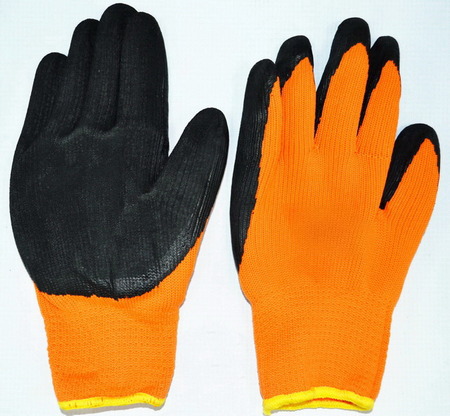 Перчатки прорезин.ладони облитые ЗИМА R-137
