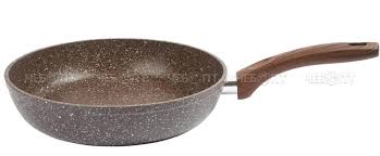 Сковорода 22см Корич.гранит Индукция R-10622