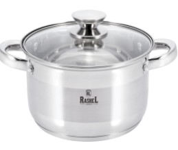 Кастрюля нерж 2,6л Индукция R-2600х